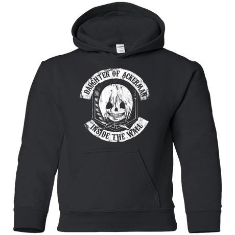 Sweatshirts Black / YS Daughter of Ackerman Youth Hoodie