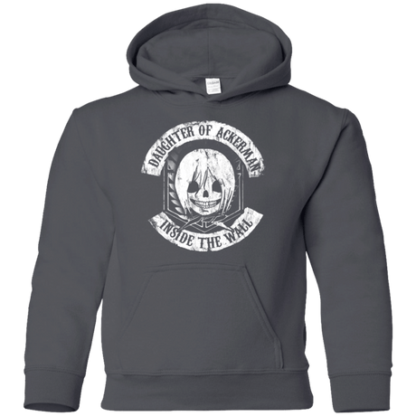 Sweatshirts Charcoal / YS Daughter of Ackerman Youth Hoodie