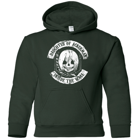Sweatshirts Forest Green / YS Daughter of Ackerman Youth Hoodie
