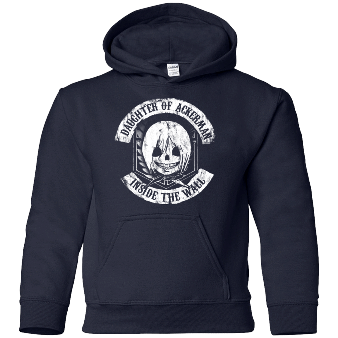 Sweatshirts Navy / YS Daughter of Ackerman Youth Hoodie