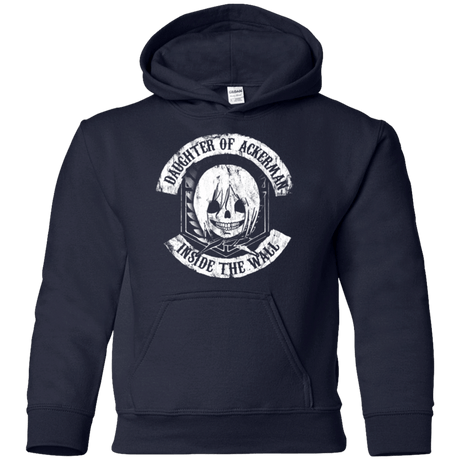 Sweatshirts Navy / YS Daughter of Ackerman Youth Hoodie
