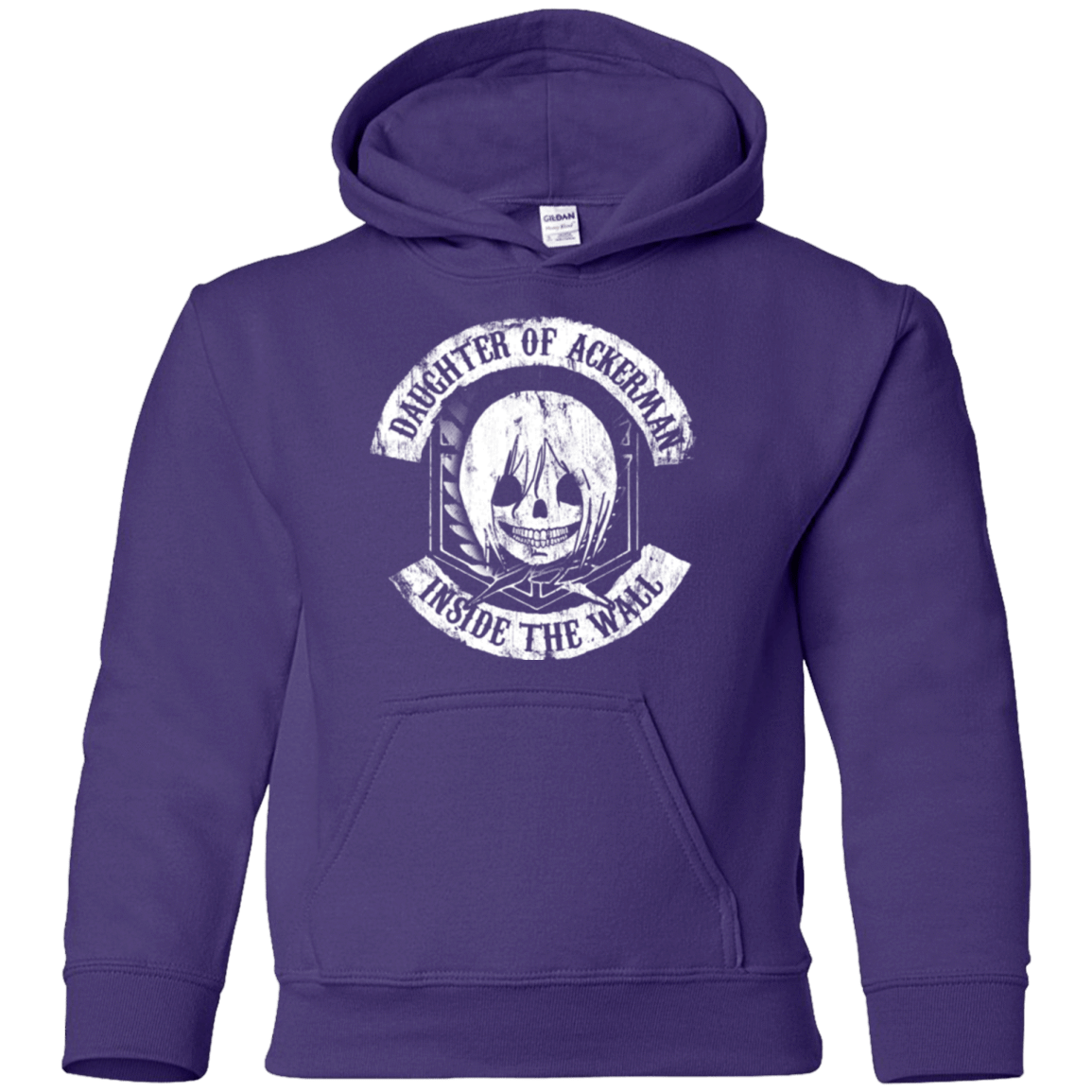 Sweatshirts Purple / YS Daughter of Ackerman Youth Hoodie