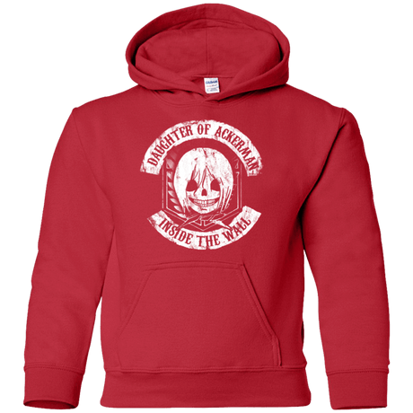 Sweatshirts Red / YS Daughter of Ackerman Youth Hoodie