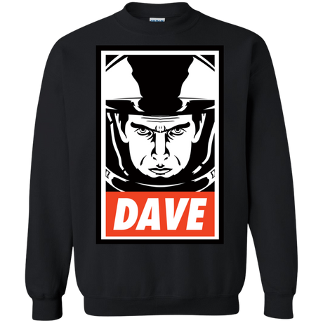 Sweatshirts Black / Small Dave Crewneck Sweatshirt