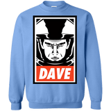 Sweatshirts Carolina Blue / Small Dave Crewneck Sweatshirt