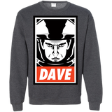 Sweatshirts Dark Heather / Small Dave Crewneck Sweatshirt