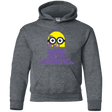 Sweatshirts Dark Heather / YS Dawn Minion Youth Hoodie