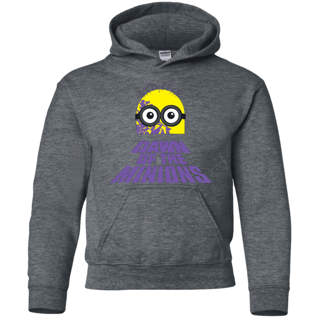 Sweatshirts Dark Heather / YS Dawn Minion Youth Hoodie