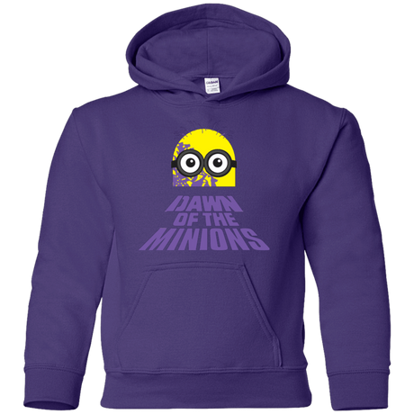 Sweatshirts Purple / YS Dawn Minion Youth Hoodie