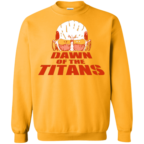 Sweatshirts Gold / Small Dawn of the Titans Crewneck Sweatshirt