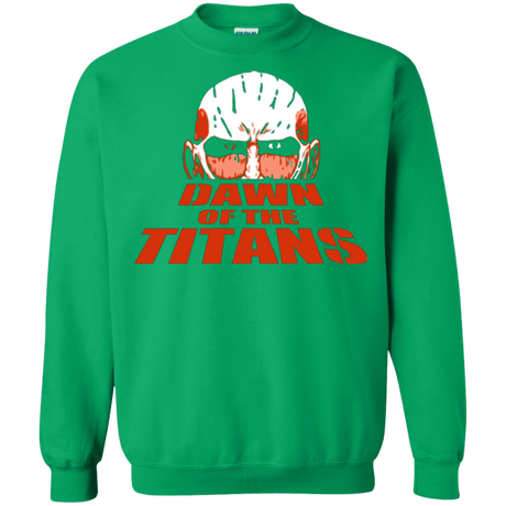 Sweatshirts Irish Green / Small Dawn of the Titans Crewneck Sweatshirt