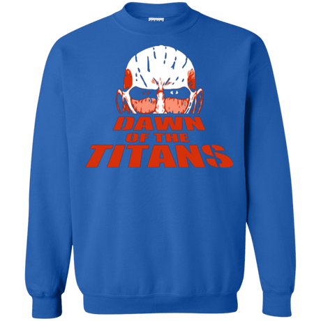 Sweatshirts Royal / Small Dawn of the Titans Crewneck Sweatshirt