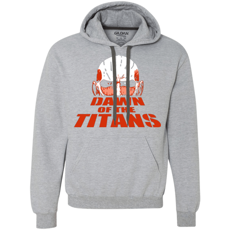 Sweatshirts Sport Grey / Small Dawn of the Titans Premium Fleece Hoodie