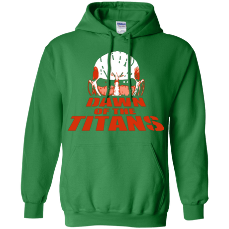 Sweatshirts Irish Green / Small Dawn of the Titans Pullover Hoodie