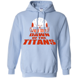 Sweatshirts Light Blue / Small Dawn of the Titans Pullover Hoodie