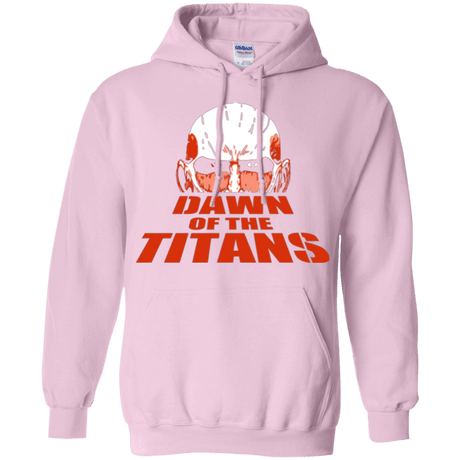 Sweatshirts Light Pink / Small Dawn of the Titans Pullover Hoodie