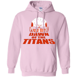 Sweatshirts Light Pink / Small Dawn of the Titans Pullover Hoodie