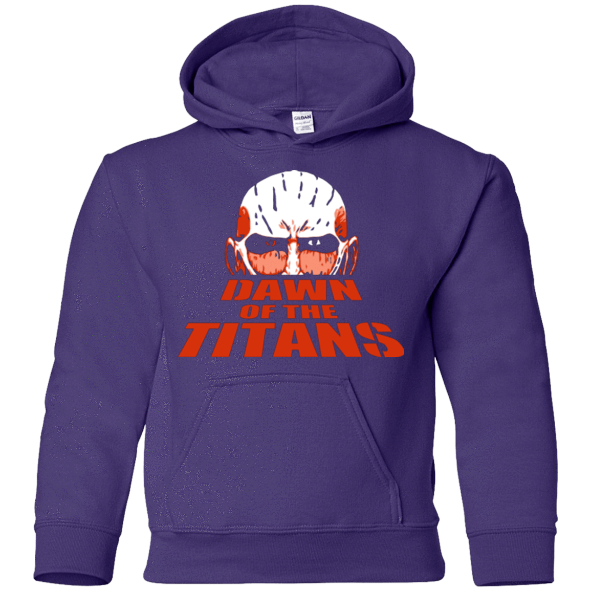 Sweatshirts Purple / YS Dawn of the Titans Youth Hoodie