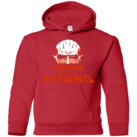 Sweatshirts Red / YS Dawn of the Titans Youth Hoodie
