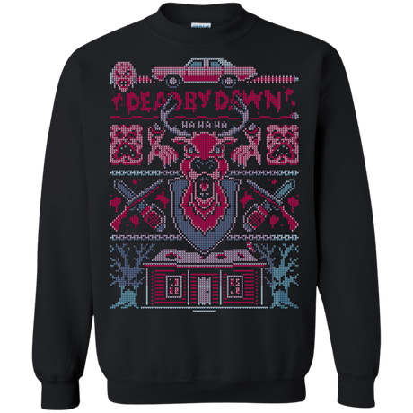 Sweatshirts Black / S Dead by Dawn Ugly Sweater Crewneck Sweatshirt
