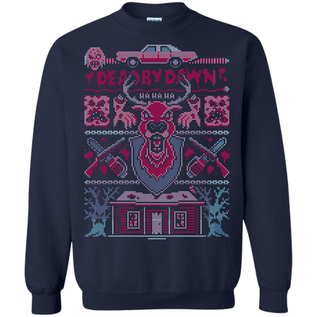 Sweatshirts Navy / S Dead by Dawn Ugly Sweater Crewneck Sweatshirt