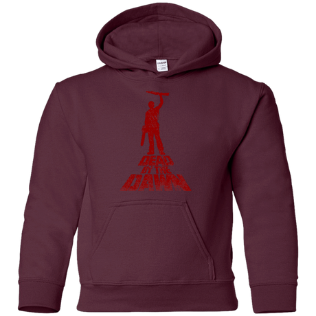 Sweatshirts Maroon / YS Dead by the Dawn Youth Hoodie