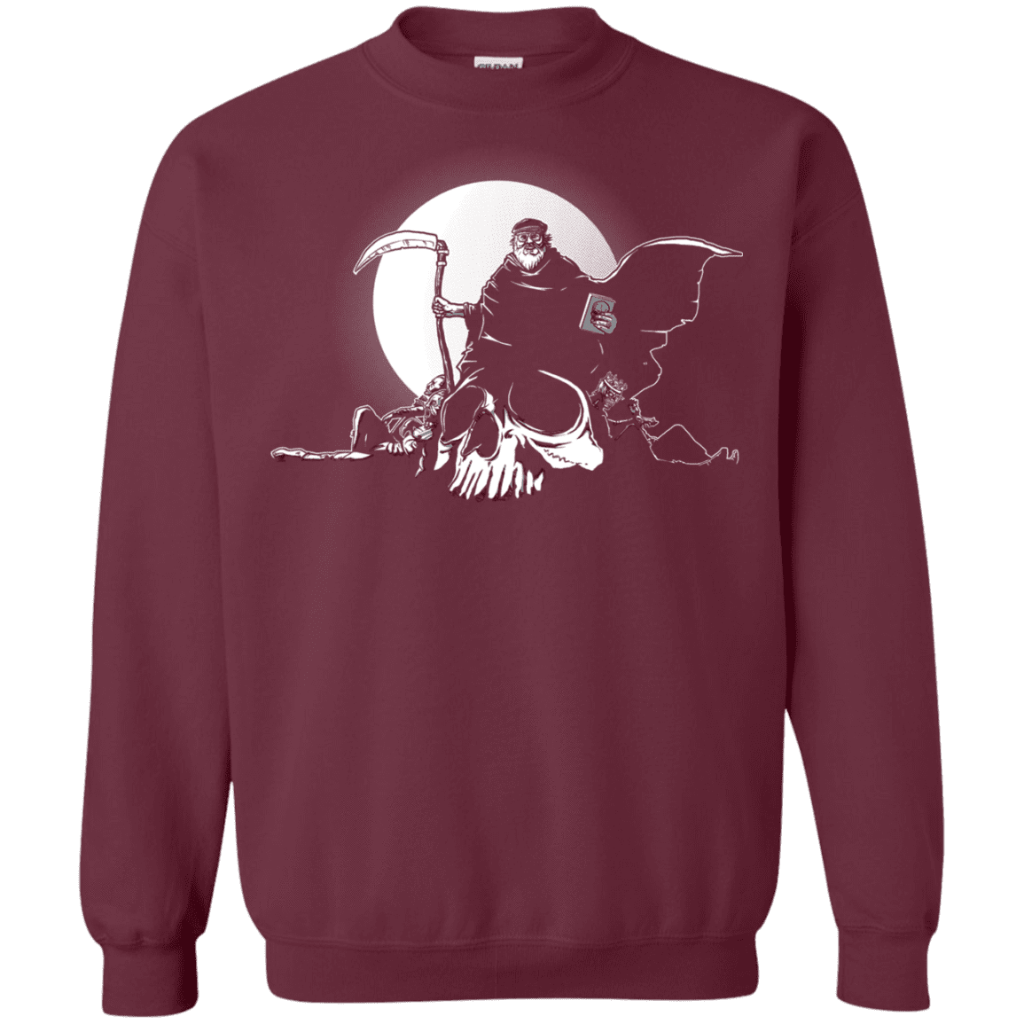 Sweatshirts Maroon / S Dead Characters Crewneck Sweatshirt