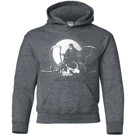 Sweatshirts Dark Heather / YS Dead Characters Youth Hoodie