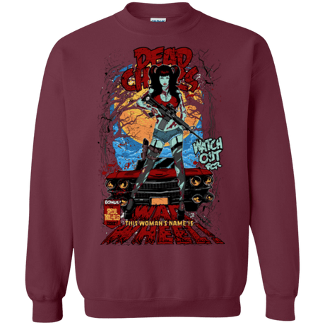 Sweatshirts Maroon / Small Dead Chicks Crewneck Sweatshirt