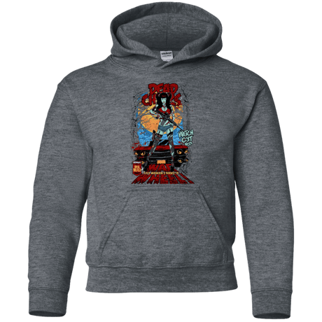 Sweatshirts Dark Heather / YS Dead Chicks Youth Hoodie