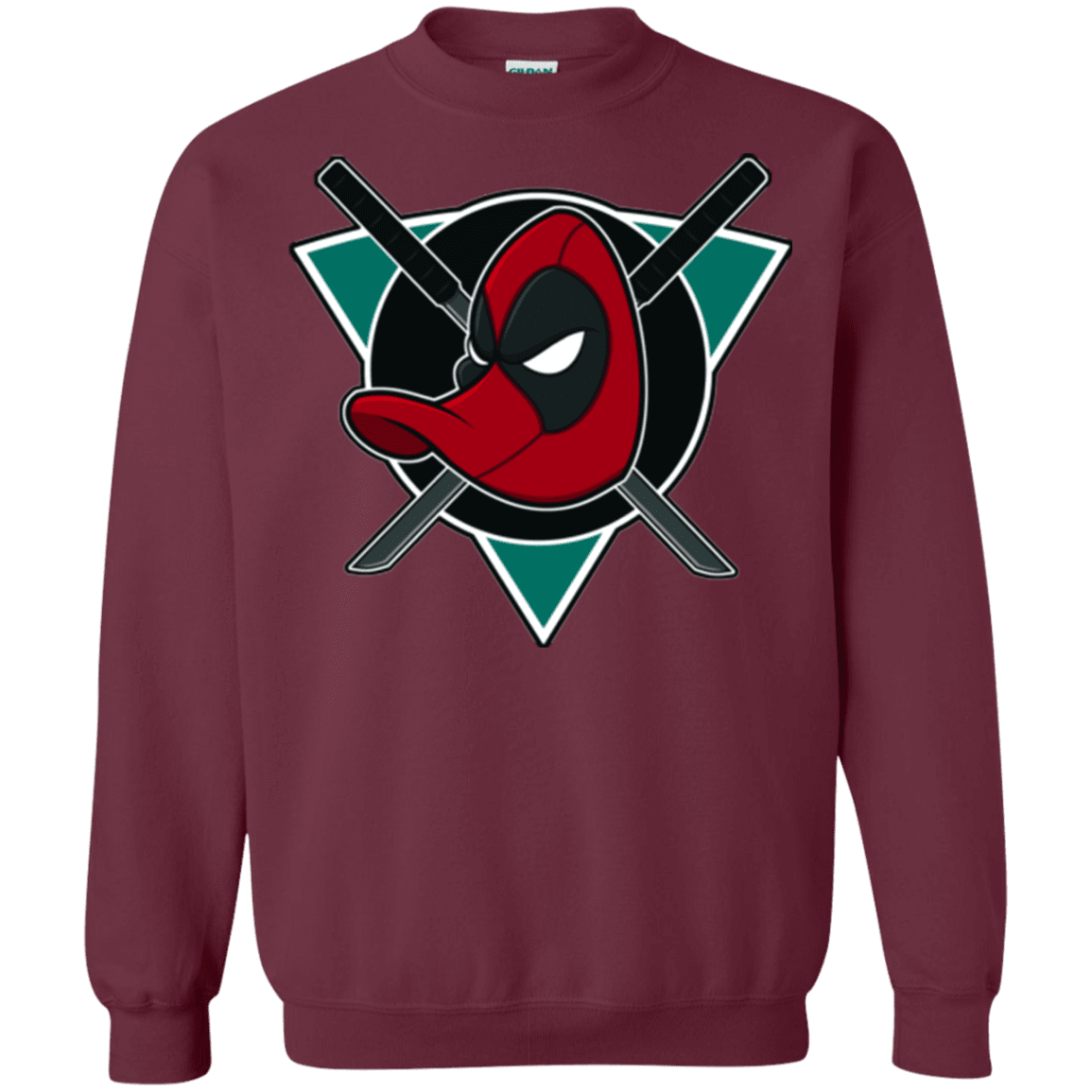 Sweatshirts Maroon / Small Dead Ducks Crewneck Sweatshirt