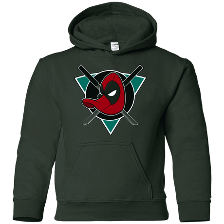 Sweatshirts Forest Green / YS Dead Ducks Youth Hoodie
