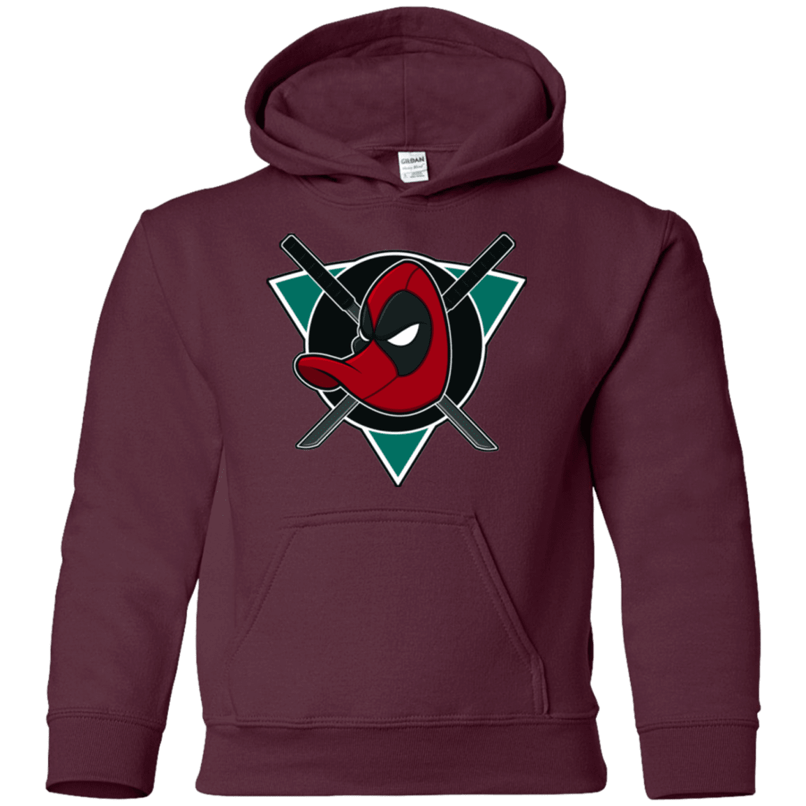 Sweatshirts Maroon / YS Dead Ducks Youth Hoodie