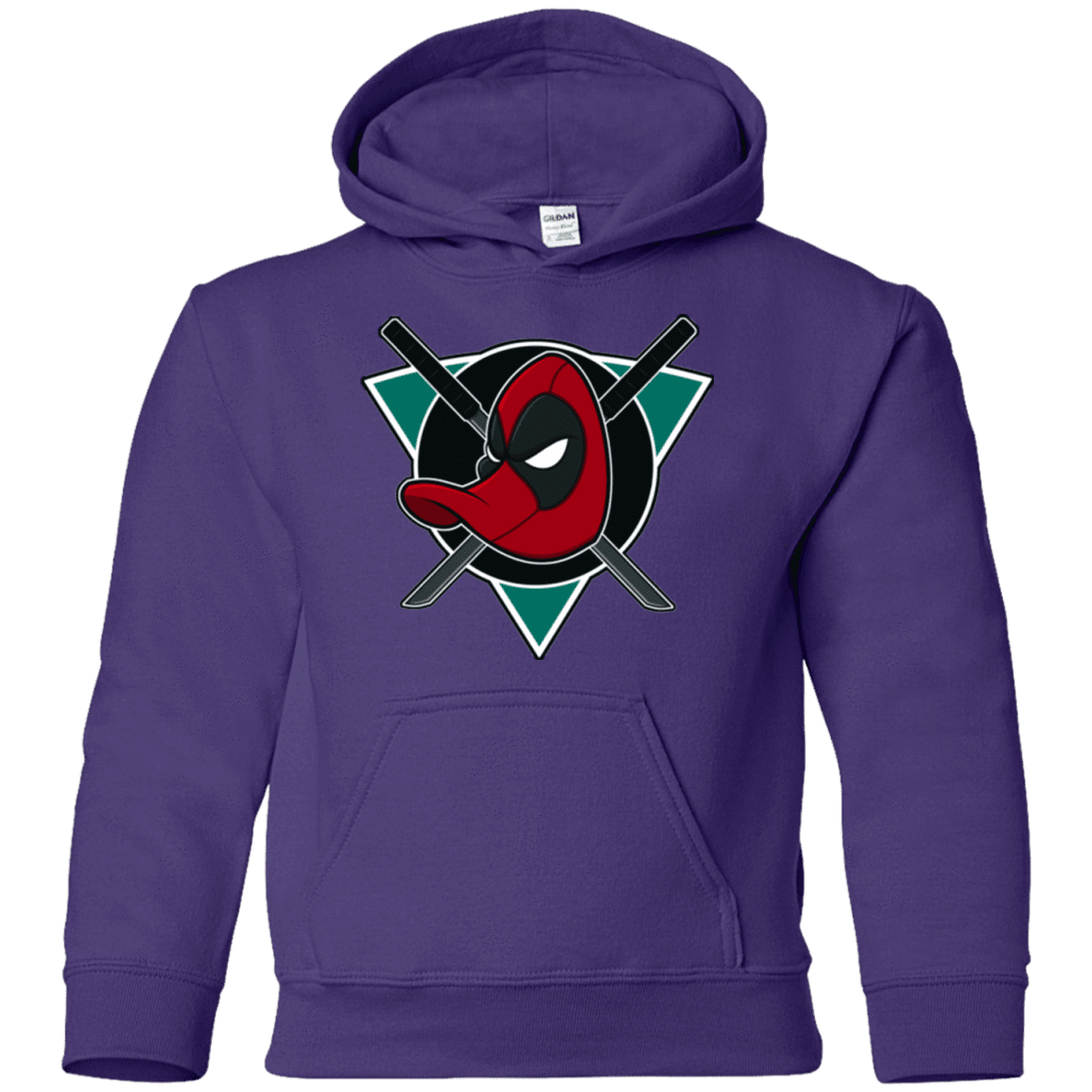 Sweatshirts Purple / YS Dead Ducks Youth Hoodie