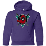Sweatshirts Purple / YS Dead Ducks Youth Hoodie