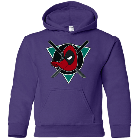 Sweatshirts Purple / YS Dead Ducks Youth Hoodie