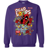 Sweatshirts Purple / S Dead Loops Crewneck Sweatshirt