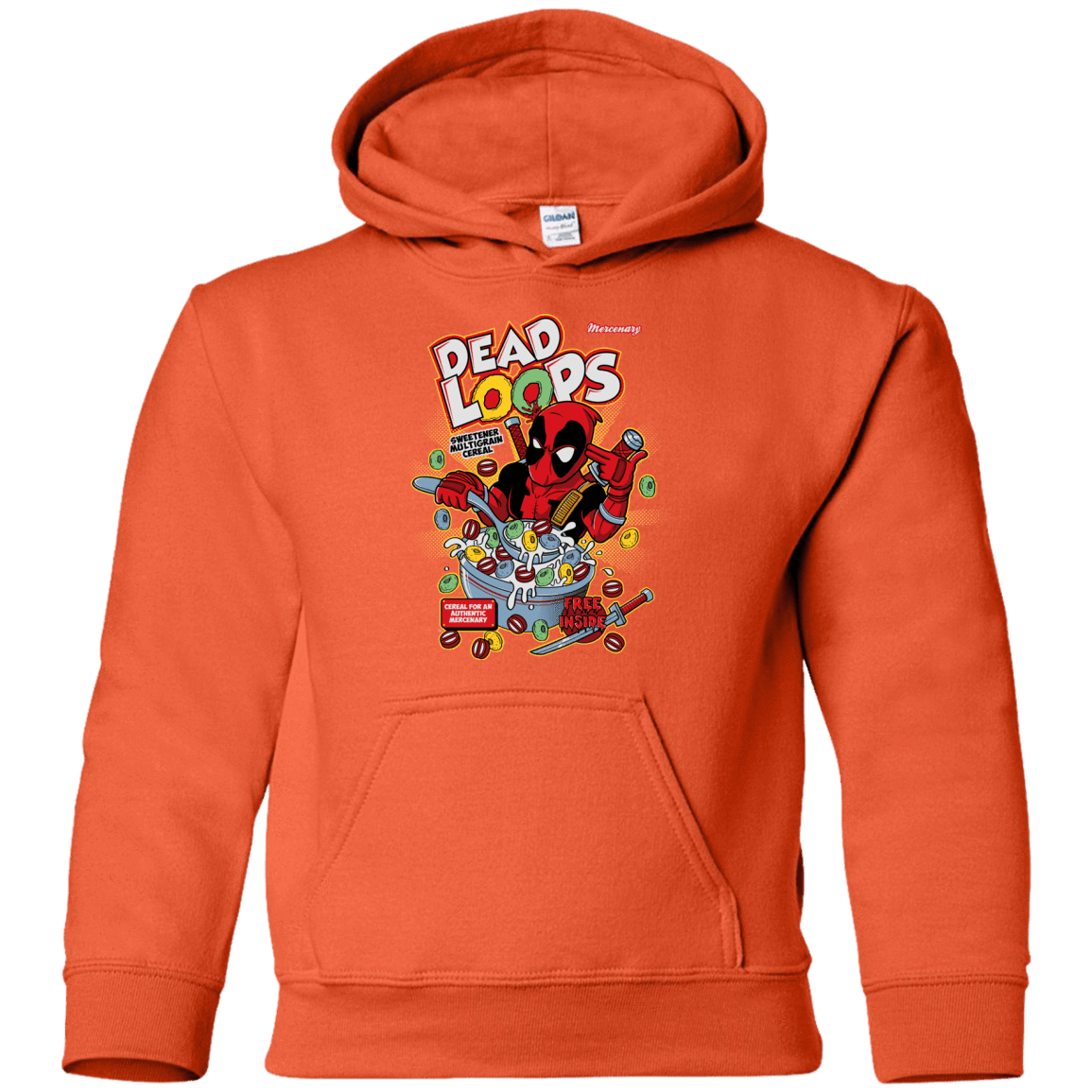 Sweatshirts Orange / YS Dead Loops Youth Hoodie
