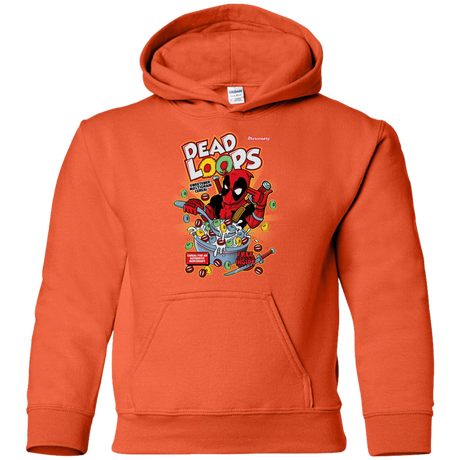 Sweatshirts Orange / YS Dead Loops Youth Hoodie