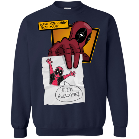 Sweatshirts Navy / Small Dead Poll Crewneck Sweatshirt