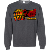 Sweatshirts Dark Heather / S Dead Pull Crewneck Sweatshirt