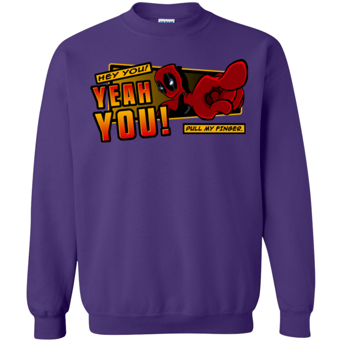 Sweatshirts Purple / S Dead Pull Crewneck Sweatshirt