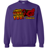 Sweatshirts Purple / S Dead Pull Crewneck Sweatshirt