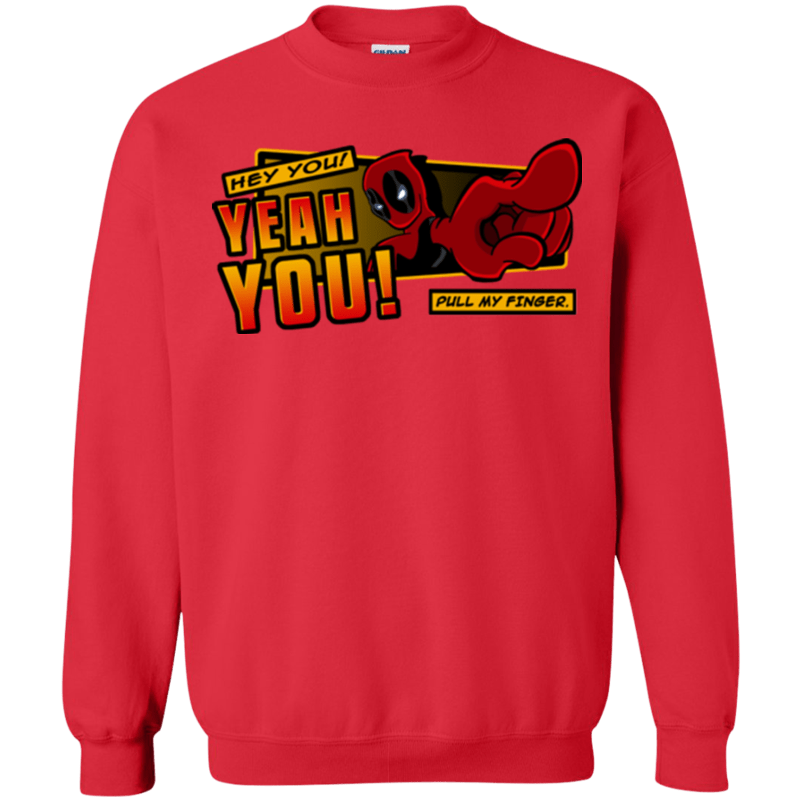 Sweatshirts Red / S Dead Pull Crewneck Sweatshirt