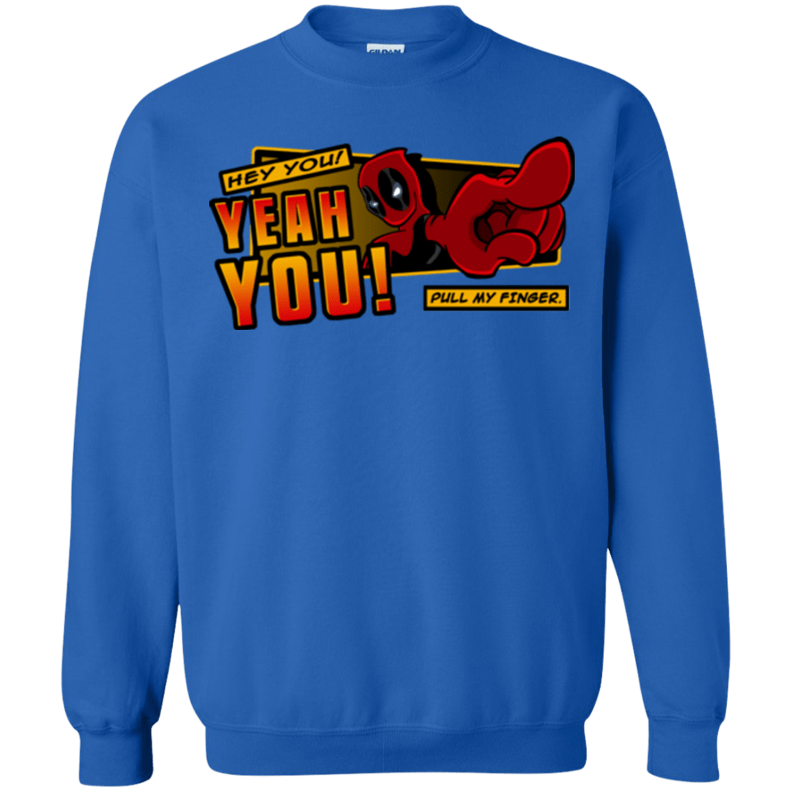 Sweatshirts Royal / S Dead Pull Crewneck Sweatshirt