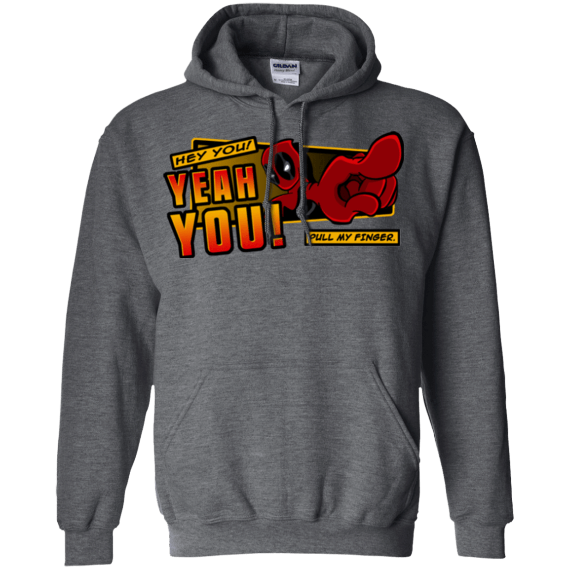 Sweatshirts Dark Heather / S Dead Pull Pullover Hoodie