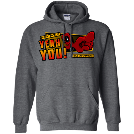 Sweatshirts Dark Heather / S Dead Pull Pullover Hoodie