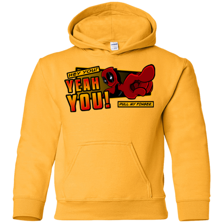 Sweatshirts Gold / YS Dead Pull Youth Hoodie
