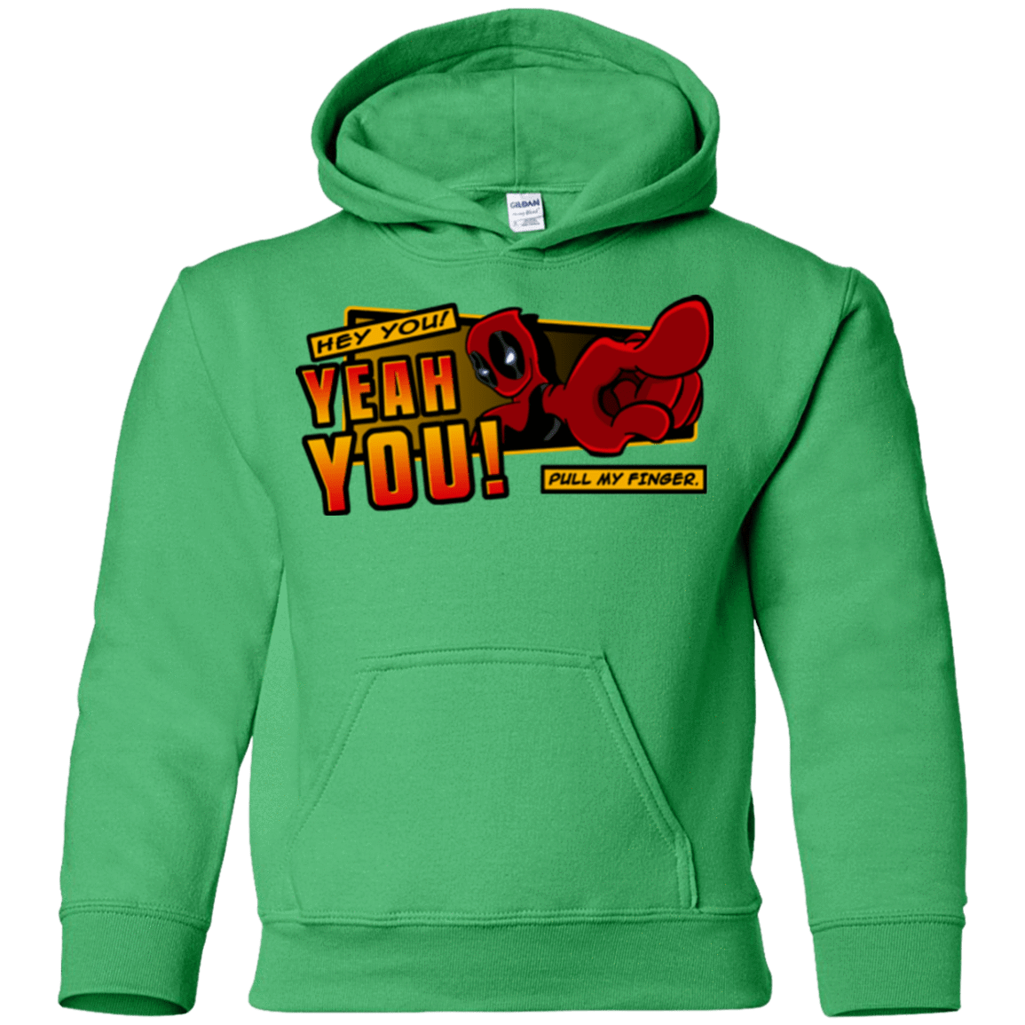 Sweatshirts Irish Green / YS Dead Pull Youth Hoodie
