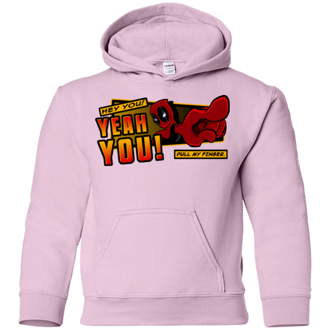 Sweatshirts Light Pink / YS Dead Pull Youth Hoodie